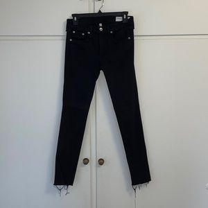 rag & bone black skinny jeans